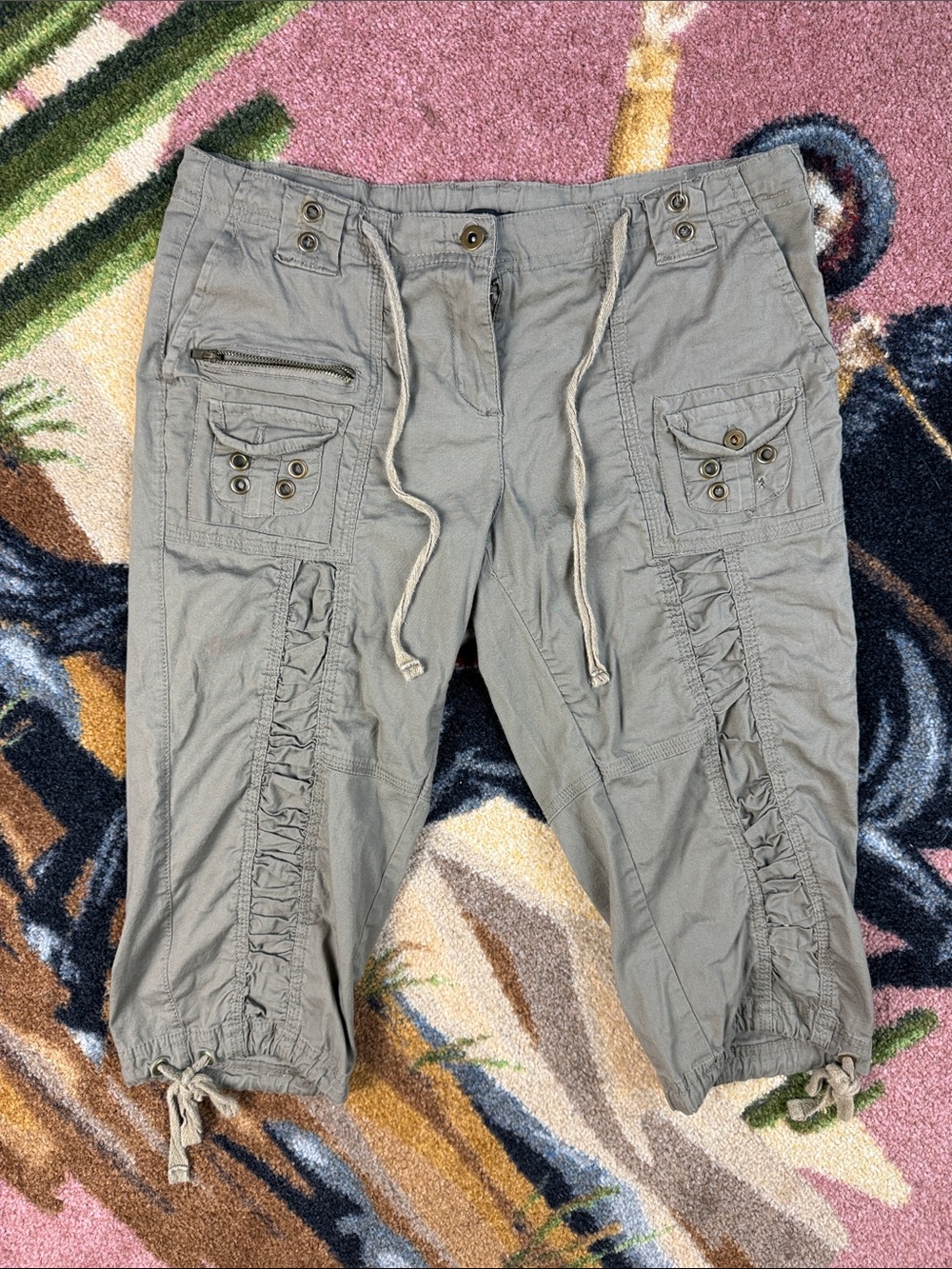 Y2K VINTAGE CAPRI PANTS